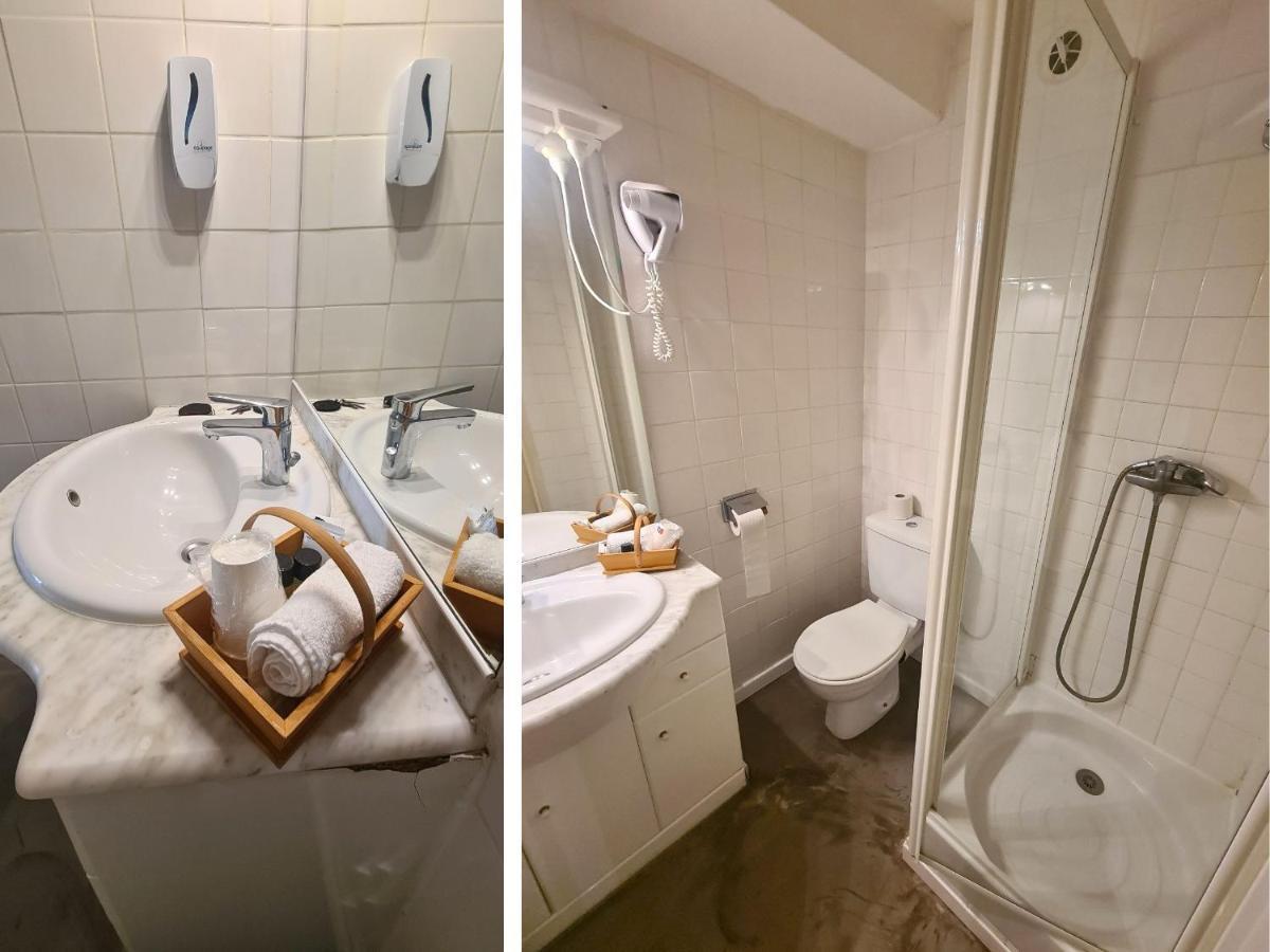 Hotel La Fontaine Saint-Martin-de-Brômes Esterno foto