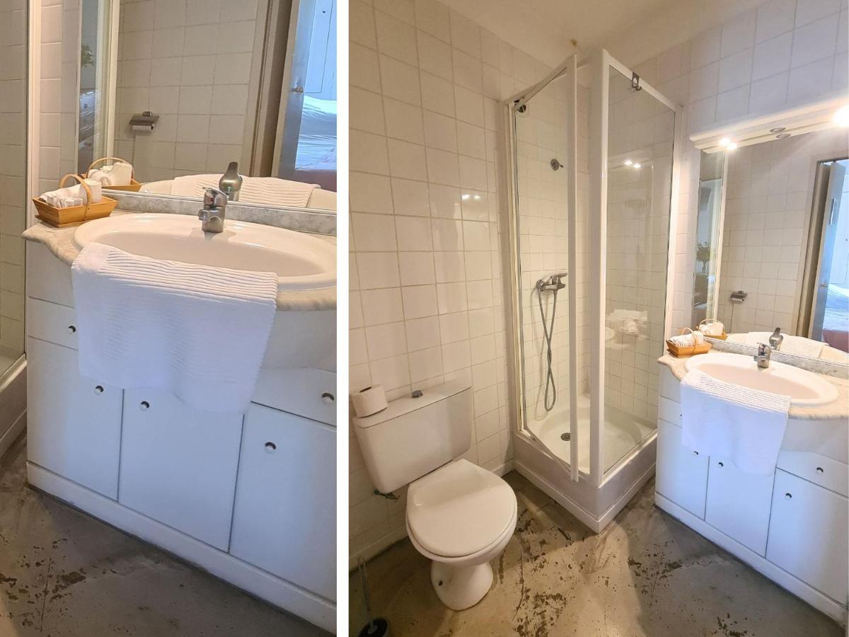 Hotel La Fontaine Saint-Martin-de-Brômes Esterno foto